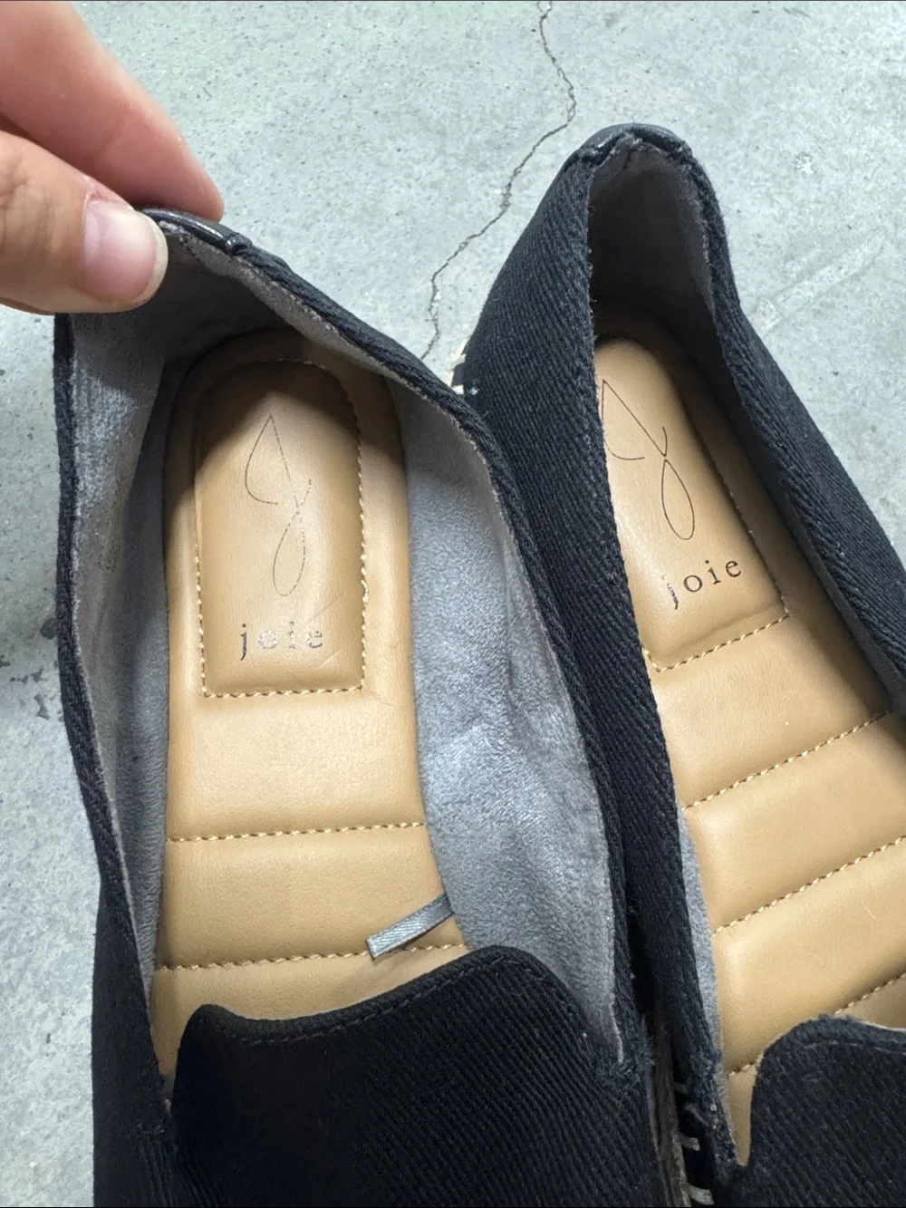 Joie Cara Espadrille Slip On Shoes in Black 8